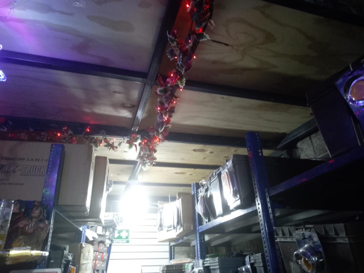 Selección del espacio a proteger en la bodega