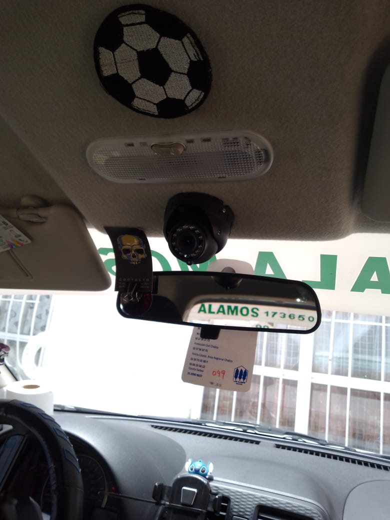 Taxi equipado con sistema de geolocalización SISPPRO
